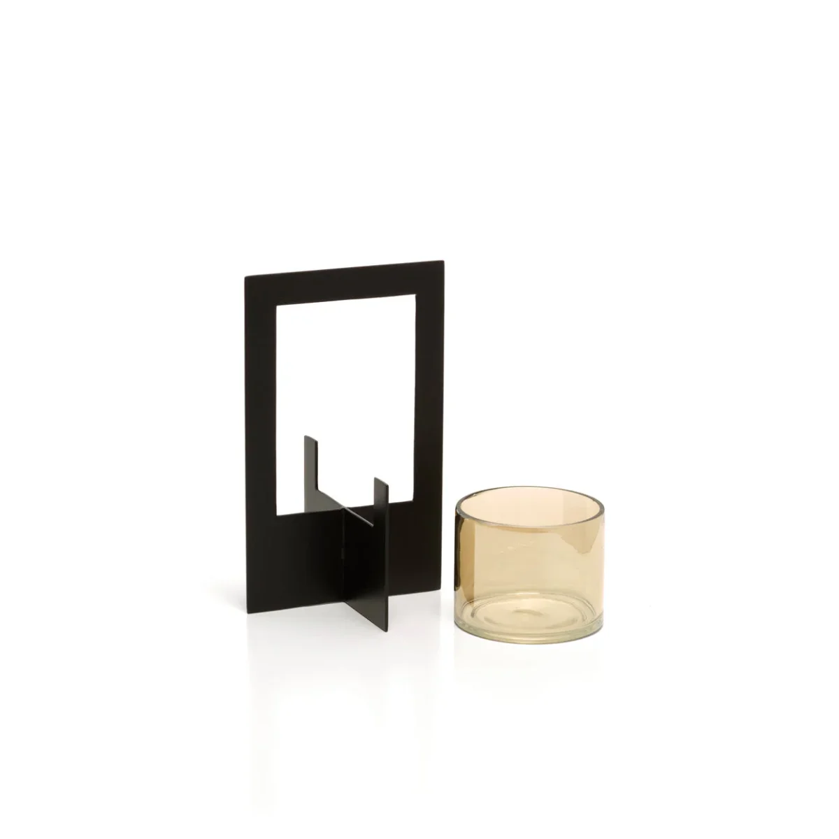 De Hurricane Framed Kandelaar Zwart Large Bazar Bizar - Afbeelding 5