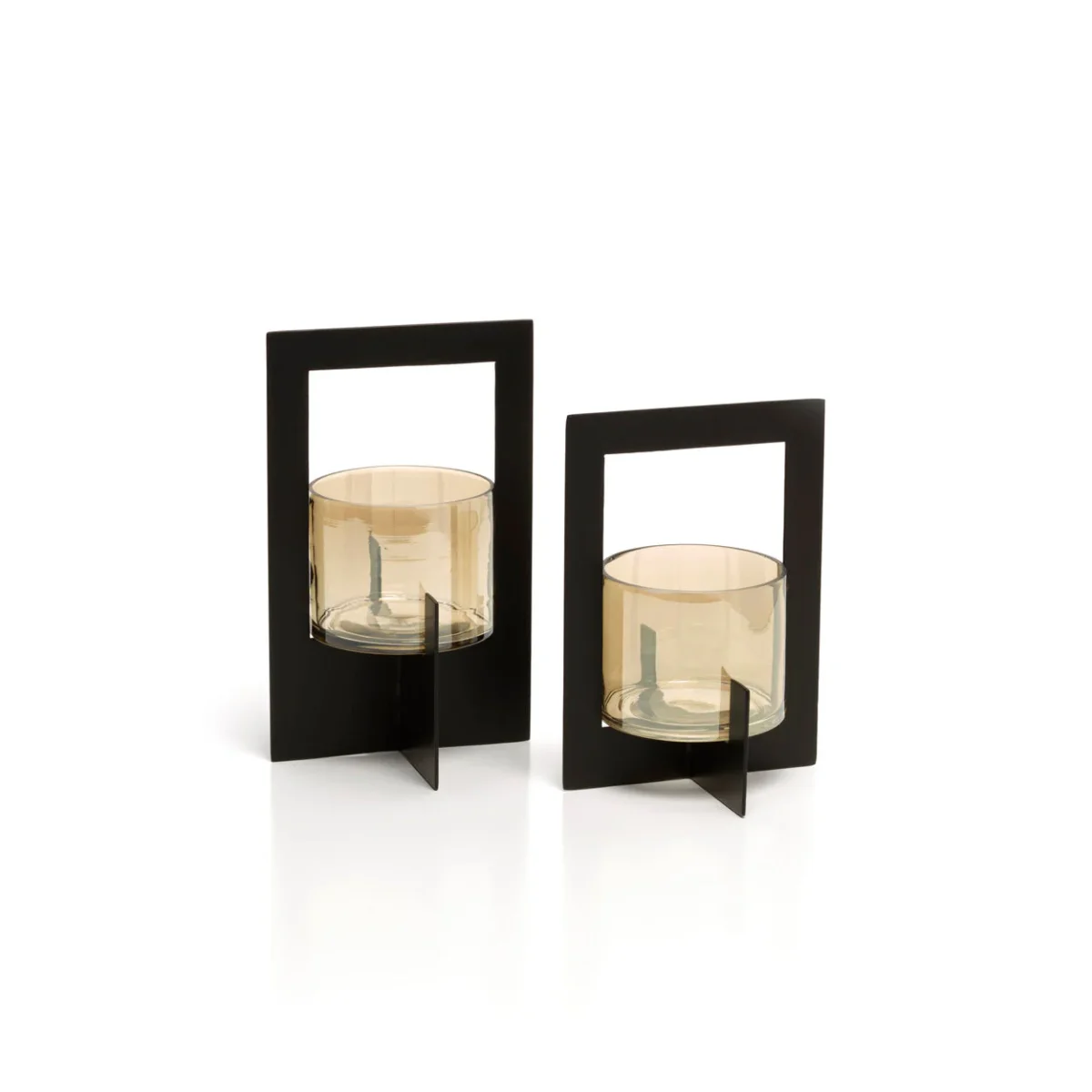 De Hurricane Framed Kandelaar Zwart Large Bazar Bizar - Afbeelding 6