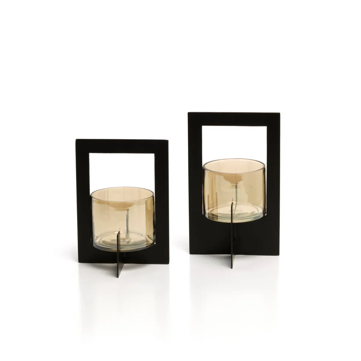 De Hurricane Framed Kandelaar Zwart Large Bazar Bizar - Afbeelding 7