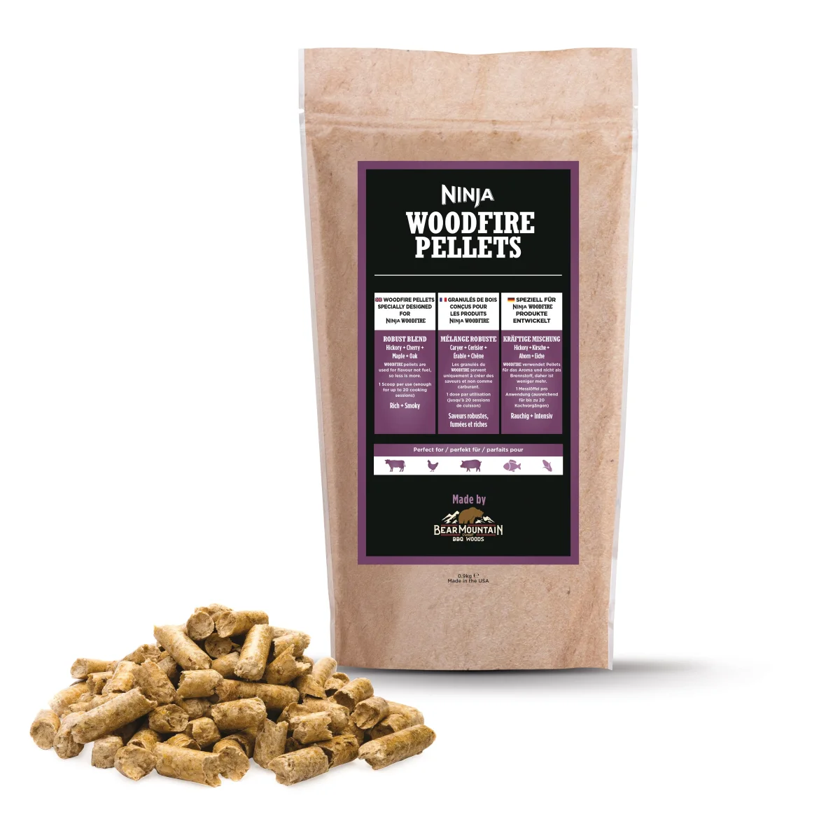 Ninja Woodfire Houtvuurpellets - XSKOGRBPLT2EU