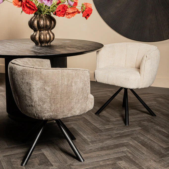 Como Eetkamerstoel swivel Stone PTMD - Afbeelding 9