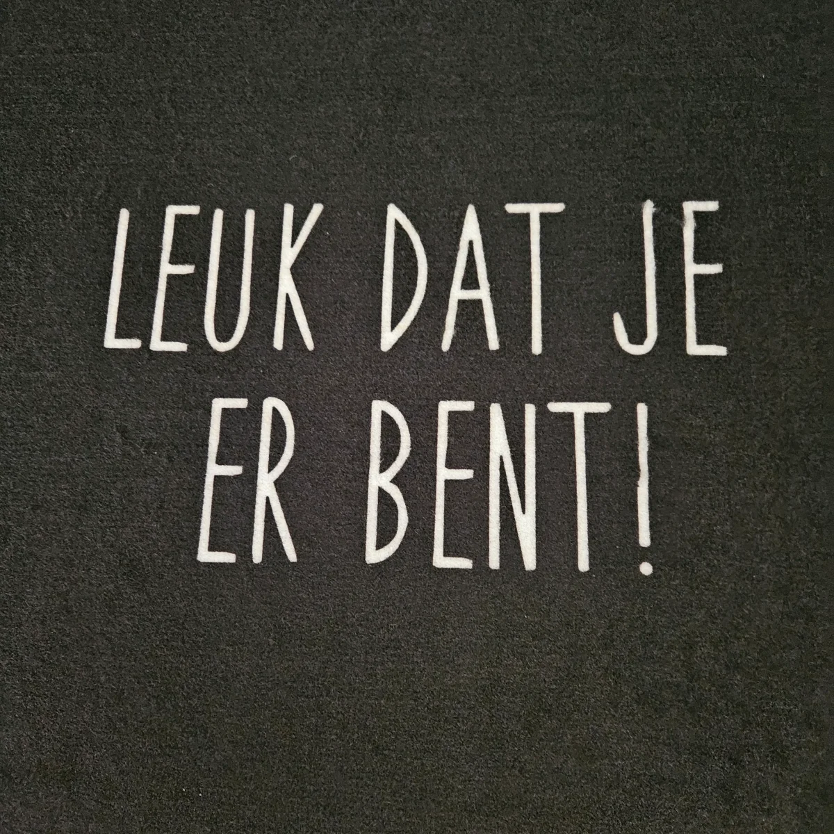 Deurmat Leuk-Dat-Je-Er-Bent Veer Carpets - Afbeelding 3