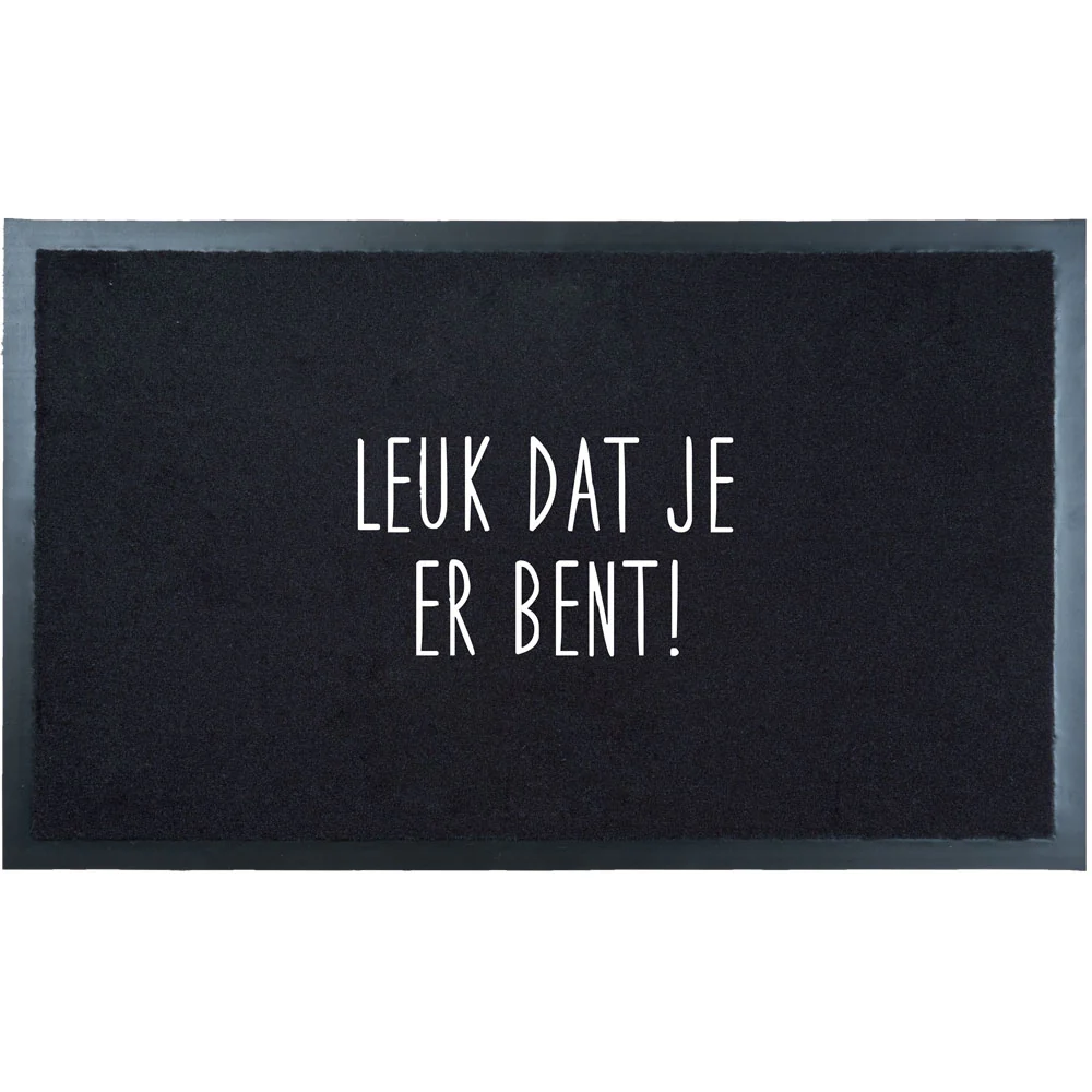 Deurmat Leuk-Dat-Je-Er-Bent Veer Carpets - Afbeelding 2