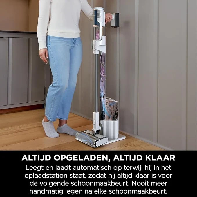 Shark Snoerloze Steelstofzuiger - Vloerdetectie - Automatisch Leeg Systeem - BU3521EU - Afbeelding 4