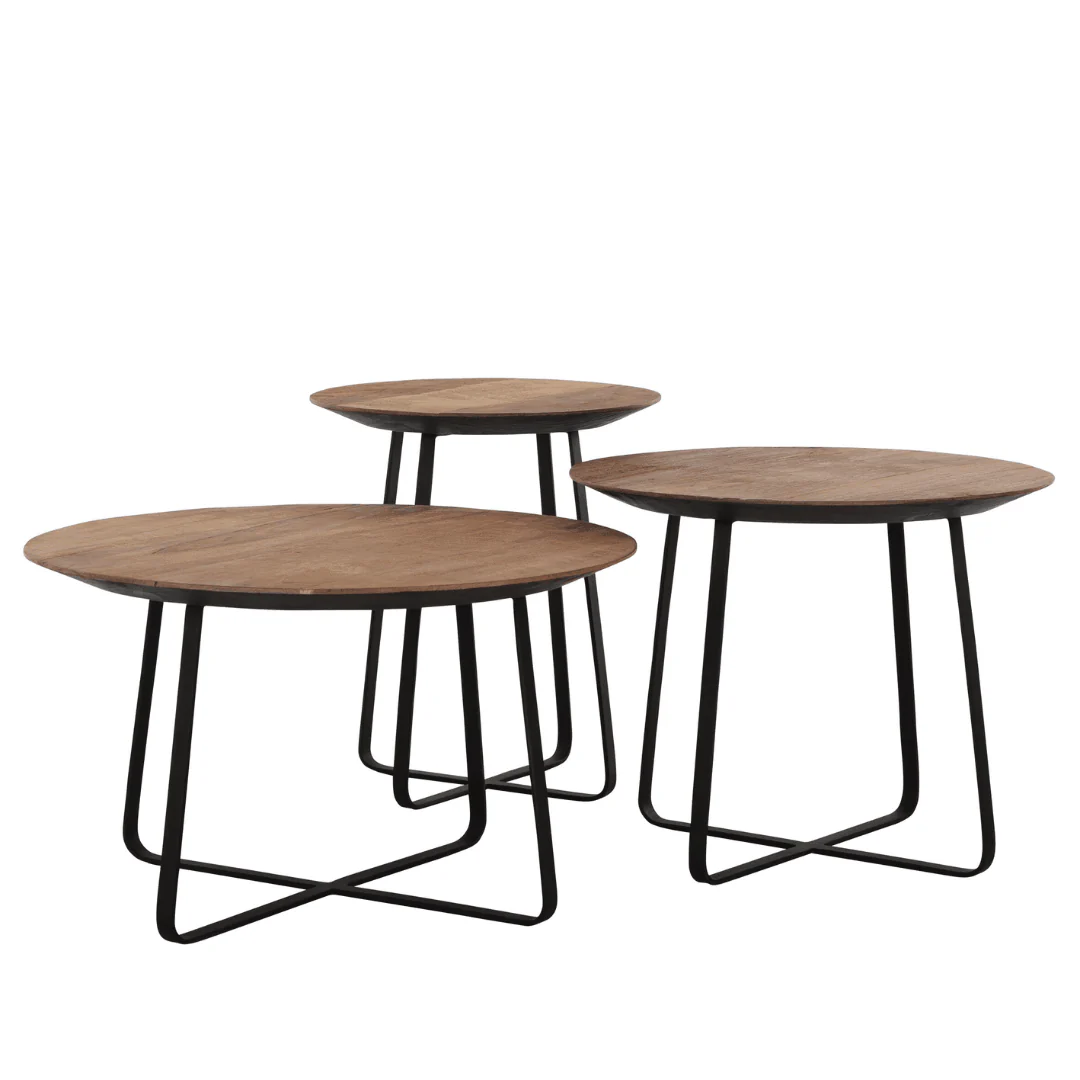 DTP Home highlight Salontafel Neptunes Naturel Large 60cm - Afbeelding 5